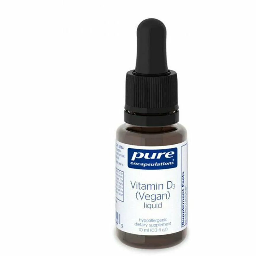 Vitamin D3  Liquid Vegan .3 fl oz by Pure Encapsulations
