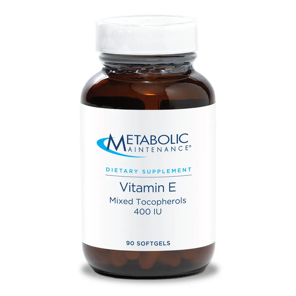 Vitamin E Mixed Tocopherols 400 IU 90 softgels by Metabolic Maintenance
