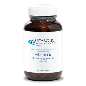 Vitamin E Mixed Tocopherols 400 IU 90 softgels by Metabolic Maintenance