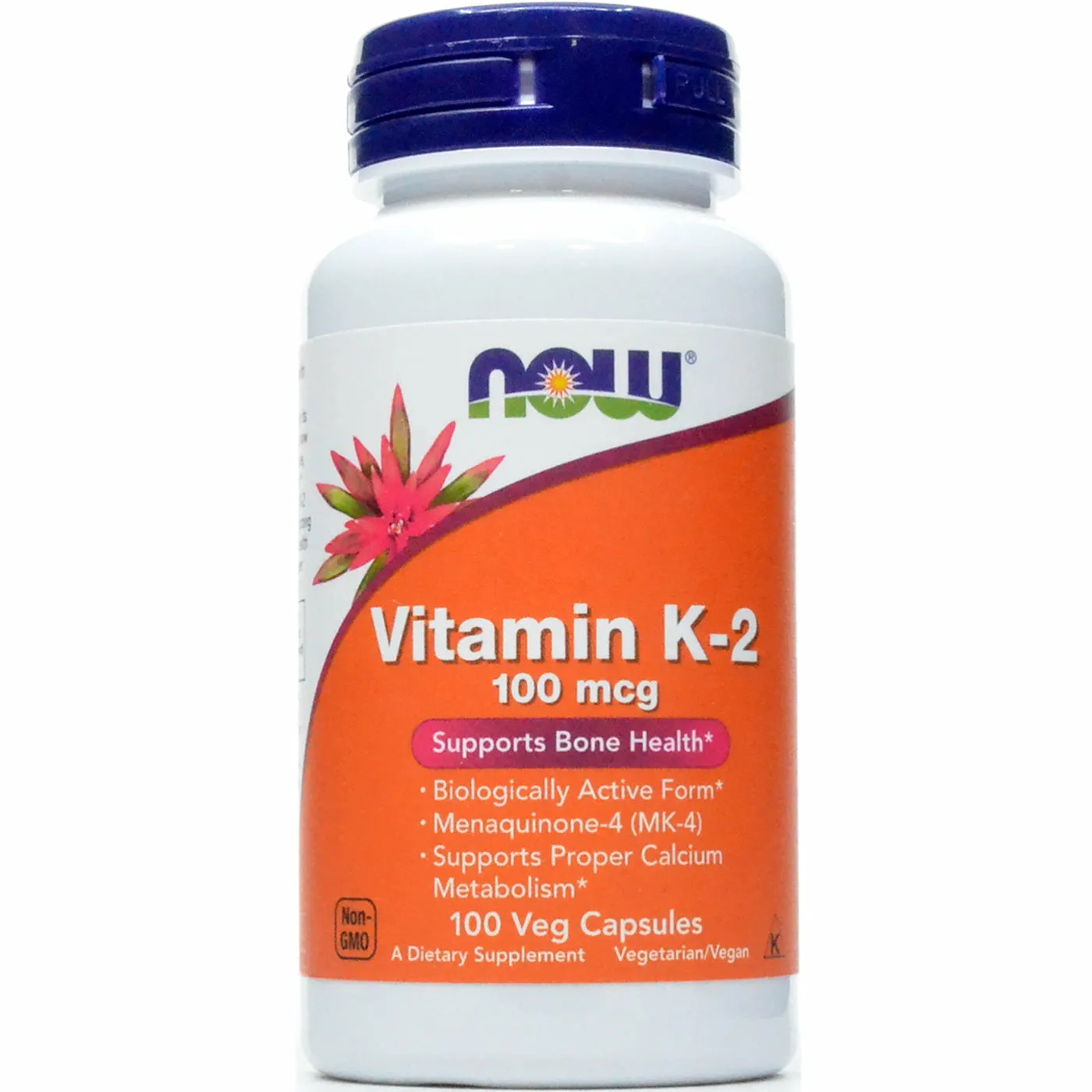 Vitamin K-2 100 mcg 100 vcaps by NOW