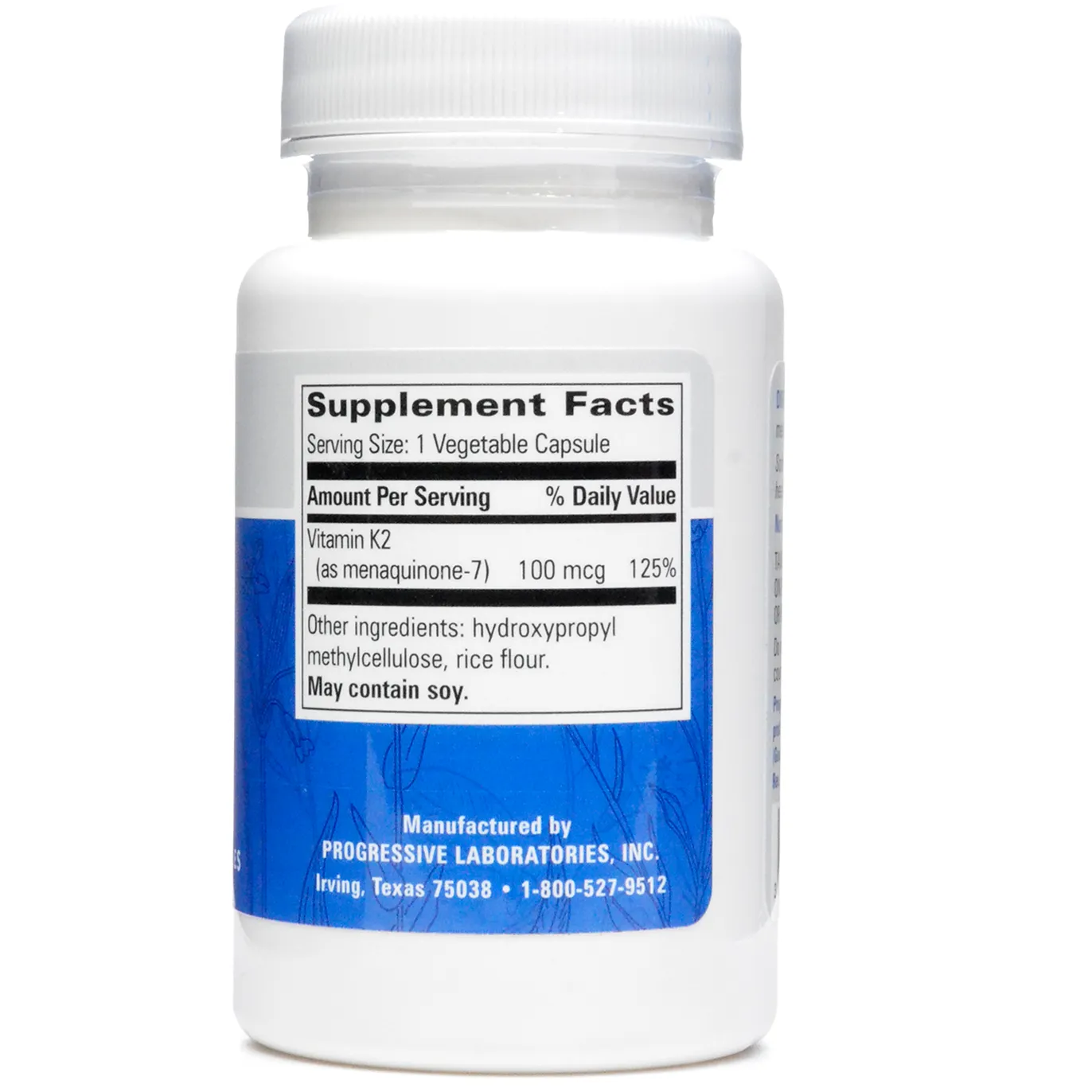 Vitamin K2 30 vcaps by Progressive Labs