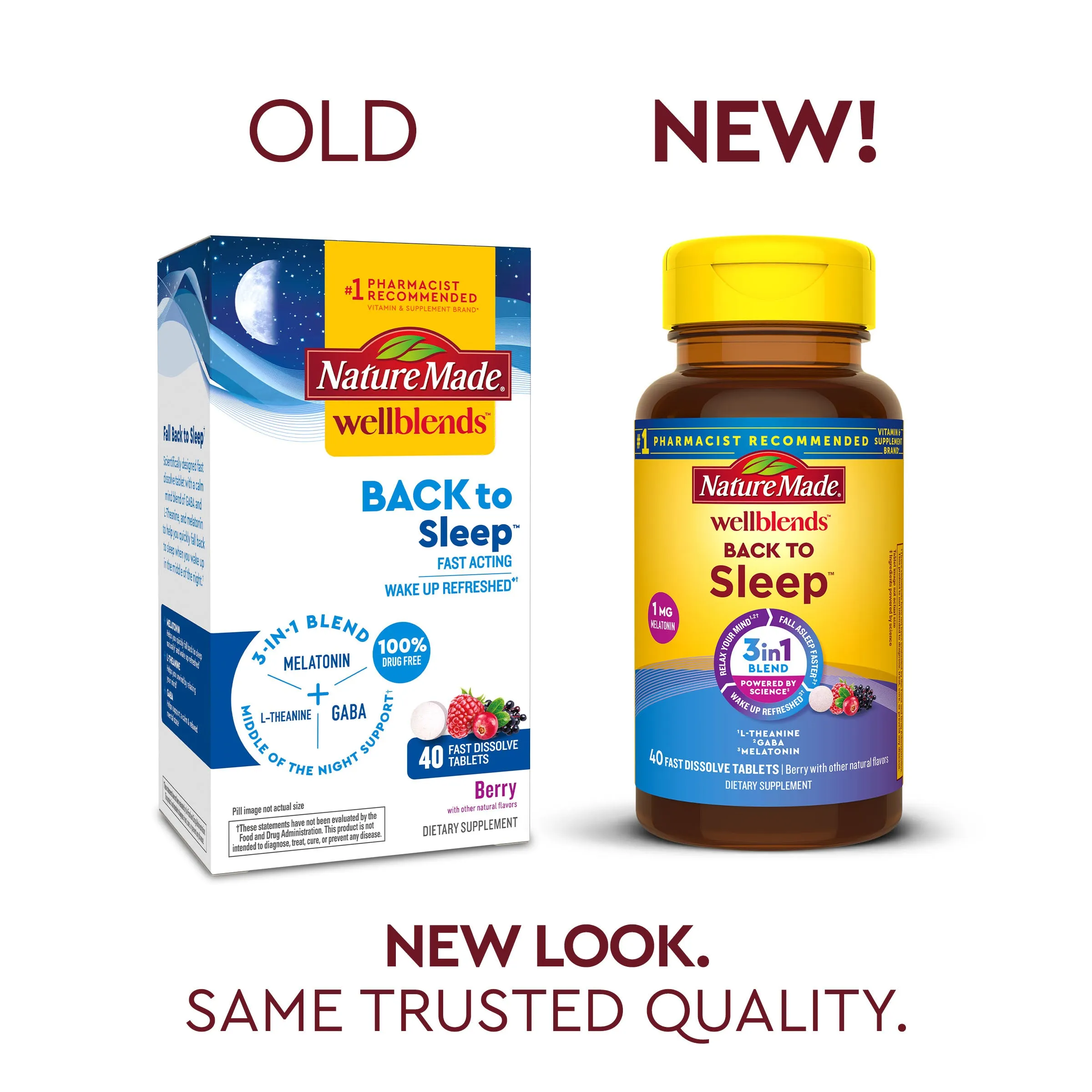 Wellblends Back to Sleep Fast Dissolve Tablets