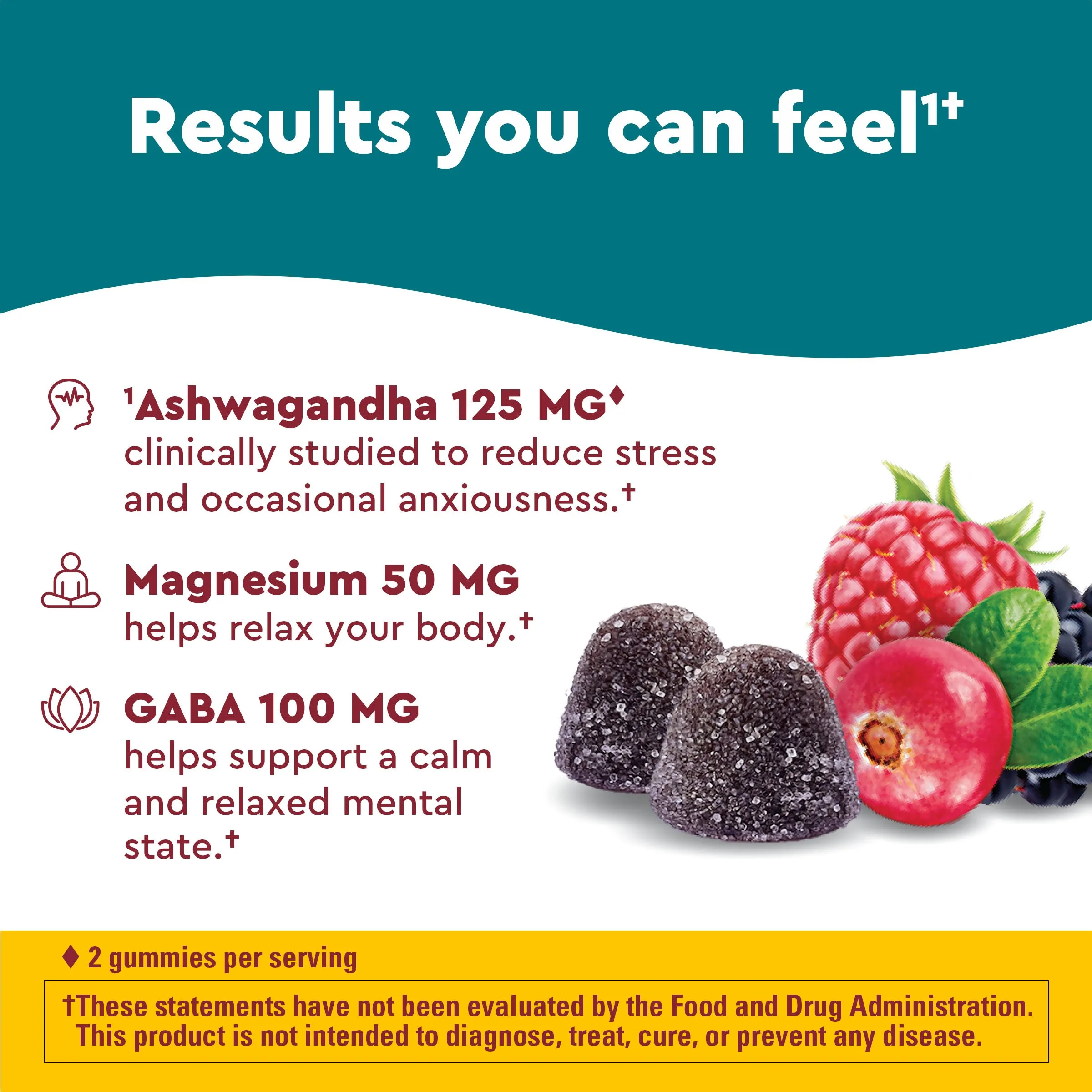 Wellblends Calm Mind & Body Gummies