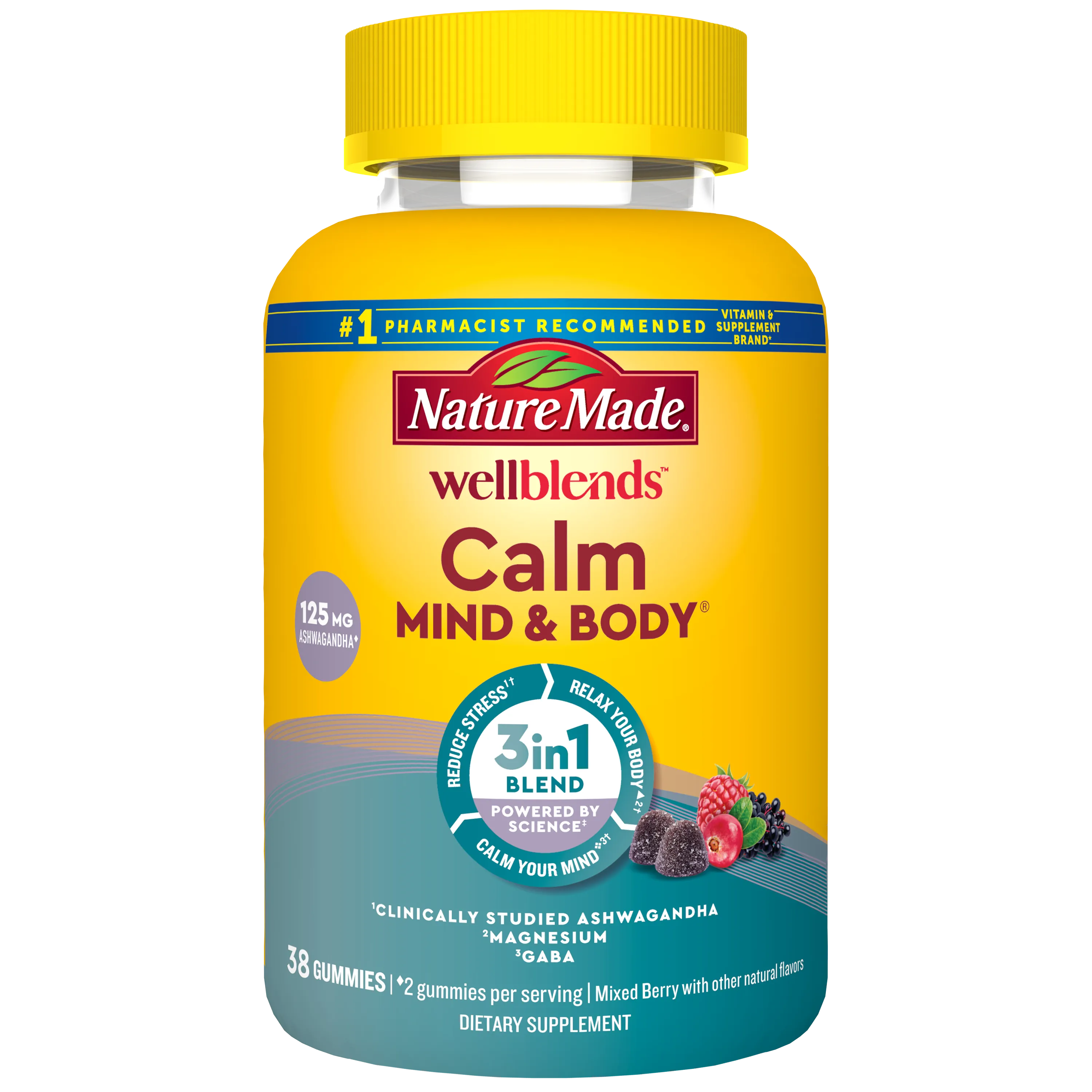 Wellblends Calm Mind & Body Gummies