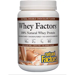 Whey Factors Powder Mix: Chocolate 2 lbs by Natural Factors