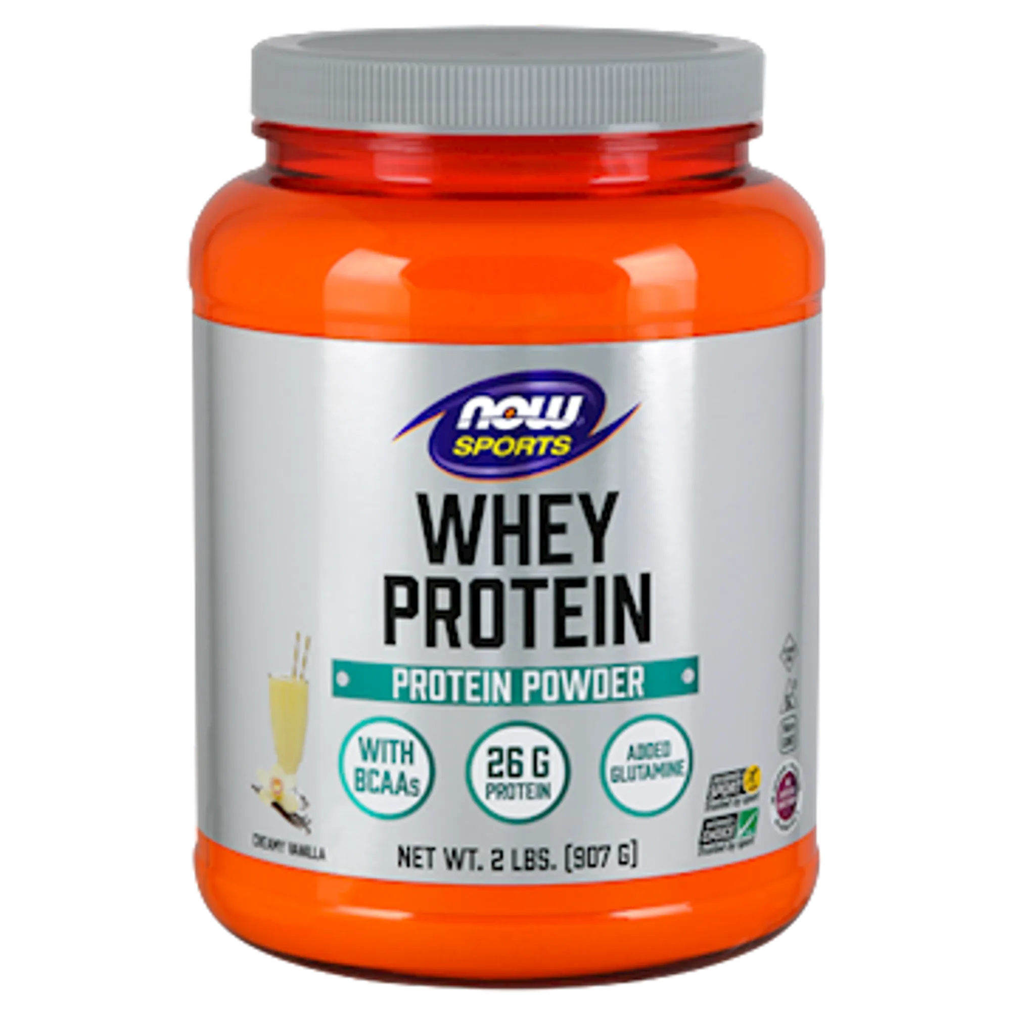 Whey Protein Creamy Vanilla 2 lbs by NOW