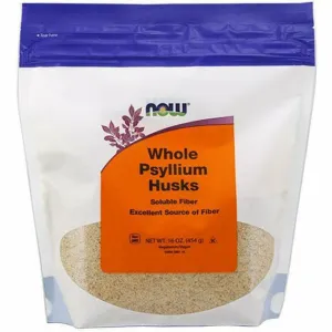 Whole Psyllium Husk 1 lb by NOW