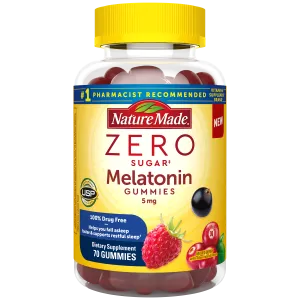 Zero Sugar Melatonin Extra Strength 5 Mg Gummies